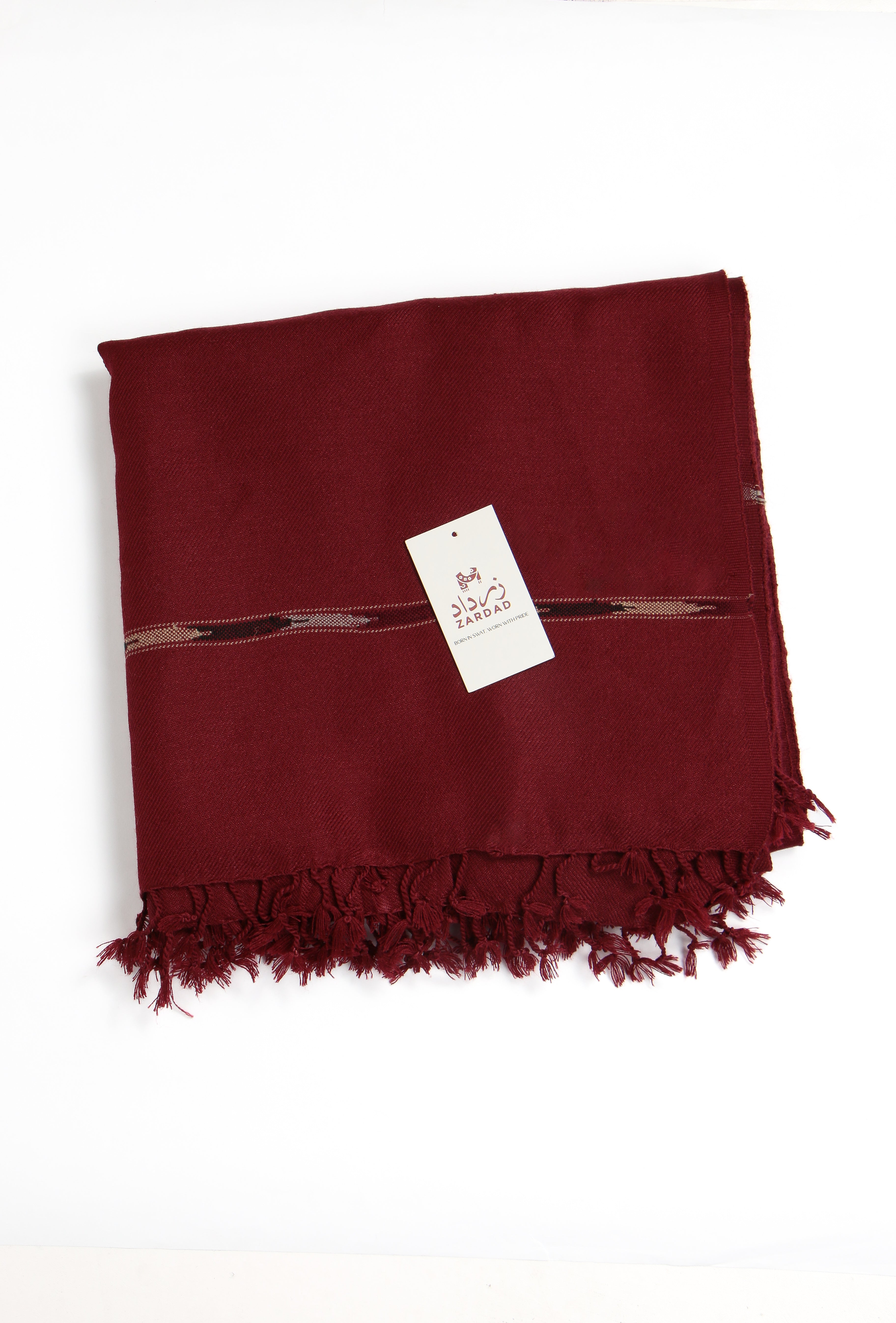 Zardad Acrylic Premium Shawl For Men (Maroon)